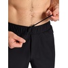 Gaiam Men’s Lunge Pant 2.0, Relaxed Fit, 30” Inseam, Stretch Lightweight Material, Moisture-Wicking(Black)