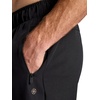 Gaiam Men’s Lunge Pant 2.0, Relaxed Fit, 30” Inseam, Stretch Lightweight Material, Moisture-Wicking(Black)