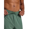 Gaiam Men’s Lunge Pant 2.0, Relaxed Fit, 30” Inseam, Stretch Lightweight Material, Moisture-Wicking(Duck Green)