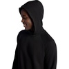 Gaiam Men’s Namaste Cowl Neck Hoodie, Standard Fit, Stretch Midweight Terry Material(Black)