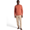Gaiam Men’s Namaste Cowl Neck Hoodie, Standard Fit, Stretch Midweight Terry Material(Bruschetta)