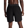 Gaiam Men’s Nomad 7” Short, Standard Fit, Stretch Lightweight Material, Moisture-Wicking(Black)