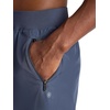 Gaiam Men’s Nomad 7” Short, Standard Fit, Stretch Lightweight Material, Moisture-Wicking(Cool Grey)