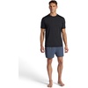 Gaiam Men’s Omtech Short Sleeve Crewneck T-Shirt, Standard Fit, Stretch Lightweight Performance Material(Black)