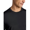 Gaiam Men’s Omtech Short Sleeve Crewneck T-Shirt, Standard Fit, Stretch Lightweight Performance Material(Black)