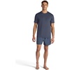 Gaiam Men’s Omtech Short Sleeve Crewneck T-Shirt, Standard Fit, Stretch Lightweight Performance Material(Cool Grey)