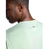 Gaiam Men’s Omtech Short Sleeve Crewneck T-Shirt, Standard Fit, Stretch Lightweight Performance Material(Dusty Green)