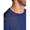 Gaiam Men’s Omtech Short Sleeve Crewneck T-Shirt, Standard Fit, Stretch Lightweight Performance Material(Medieval Blue)