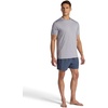 Gaiam Men’s Omtech Short Sleeve Crewneck T-Shirt, Standard Fit, Stretch Lightweight Performance Material(Sleet)