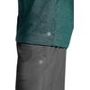 Gaiam Men’s Power Long Sleeve Crewneck Top, Standard Fit, Stretch Heavyweight Fleece Material(Pine Grove Heather)