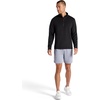 Gaiam Men’s Recovery Long Sleeve Quarter-Zip, Standard Fit, Midweight Breathable Material(Black)
