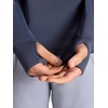 Gaiam Men’s Recovery Long Sleeve Quarter-Zip, Standard Fit, Midweight Breathable Material(Cool Grey)
