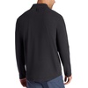 Gaiam Men’s Reform Long Sleeve Quarter-zip, Standard Fit, Stretch Midweight Material(Black)