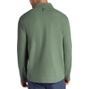 Gaiam Men’s Reform Long Sleeve Quarter-zip, Standard Fit, Stretch Midweight Material(Duck Green)