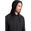 Gaiam Men’s Restorative Hoodie, Relaxed Fit, Stretch Heavyweight Fleece Material(Black)