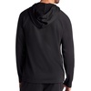 Gaiam Men’s Restorative Hoodie, Relaxed Fit, Stretch Heavyweight Fleece Material(Black)