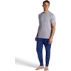 Gaiam Men’s Restorative Jogger, Standard Fit, 30” Inseam, Stretch Midweight Material(Medieval Blue Heather)