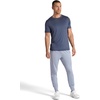 Gaiam Men’s Restorative Jogger, Standard Fit, 30” Inseam, Stretch Midweight Material(Sleet Heather)