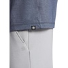 Gaiam Men’s Serenity Flow Long Sleeve Cowl Neck Quarter-zip Hoodie, Standard Fit, Stretch Midweight Material(Cool Grey Heather)