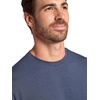 Gaiam Men’s Stretch Tech T-Shirt, Standard Fit, Stretch Midweight Performance Material(Cool Grey)