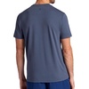 Gaiam Men’s Stretch Tech T-Shirt, Standard Fit, Stretch Midweight Performance Material(Cool Grey)