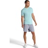 Gaiam Men’s Stretch Tech T-Shirt, Standard Fit, Stretch Midweight Performance Material(Pastel Turq)