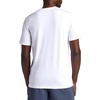 Gaiam Men’s Stretch Tech T-Shirt, Standard Fit, Stretch Midweight Performance Material(Stark White)