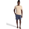 Gaiam Men’s Stretch Tech T-Shirt, Standard Fit, Stretch Midweight Performance Material(White Pepper)