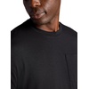 Gaiam Men’s Stretch Tech T-Shirt with Pocket, Standard Fit, Stretch Midweight Material(Black)