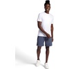 Gaiam Men’s Stretch Tech T-Shirt with Pocket, Standard Fit, Stretch Midweight Material(Stark White)