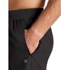 Gaiam Men’s Upside 5” Short, Standard Fit, Stretch Lightweight Material, Moisture-Wicking(Black)
