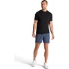 Gaiam Men’s Upside 5” Short, Standard Fit, Stretch Lightweight Material, Moisture-Wicking(Cool Grey)