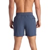 Gaiam Men’s Upside 5” Short, Standard Fit, Stretch Lightweight Material, Moisture-Wicking(Cool Grey)