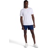 Gaiam Men’s Veda 5” Short with Brief, Standard Fit, Stretch Lightweight Material(Medieval Blue)