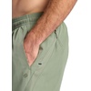 Gaiam Men’s Veda 5” Short with Brief, Standard Fit, Stretch Lightweight Material(Sea Spray)