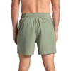 Gaiam Men’s Veda 5” Short with Brief, Standard Fit, Stretch Lightweight Material(Sea Spray)