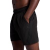 Gaiam Men’s Veda Short, Standard Fit, Stretch Lightweight Material, Moisture-Wicking(Black – 5″ Inseam)