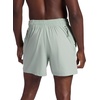 Gaiam Men’s Veda Short, Standard Fit, Stretch Lightweight Material, Moisture-Wicking(Dusty Green – 5″ Inseam)