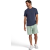 Gaiam Men’s Veda Short, Standard Fit, Stretch Lightweight Material, Moisture-Wicking(Dusty Green – 7″ Inseam)