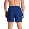 Gaiam Men’s Veda Short, Standard Fit, Stretch Lightweight Material, Moisture-Wicking(Medieval Blue – 5″ Inseam)