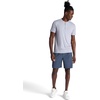 Gaiam Men’s Voyager Cargo 7” Short, Standard Fit, Stretch Lightweight Material, Moisture-Wicking(Cool Grey)