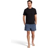 Gaiam Men’s Zen Vent Short Sleeve Crewneck T-Shirt, Standard Fit, Stretch Midweight Material(Black)