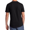 Gaiam Men’s Zen Vent Short Sleeve Crewneck T-Shirt, Standard Fit, Stretch Midweight Material(Black)