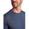 Gaiam Men’s Zen Vent Short Sleeve Crewneck T-Shirt, Standard Fit, Stretch Midweight Material(Cool Grey)