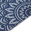 Gaiam Premium Yoga Mat, 6mm Thick Print Mat | Premium 6mm thick cushioning for joint support. Non-slip print design for yoga, Pilates & floor workouts.(Indigo Fade)