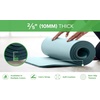 Gaiam Thick Yoga Mat, Exercise & Fitness Mat with Easy-Cinch Carrying Strap | Non-Slip NBR Foam | Joint Cushioning | Yoga, Pilates, Fitness & Floor Workouts | 72″L x 24″W(Pink)