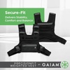 Gaiam Weighted Vest for Women and Men, Adjustable Weighted Workout Vest for Walking, Running, Strength Training(PrecisionFit)