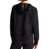 Gaiam Women’s Hudson Hoodie, Relaxed Fit, Stretch Cool Touch Fabric(Black (Tap Shoe))
