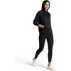 Gaiam Women’s Hudson Hoodie, Relaxed Fit, Stretch Cool Touch Fabric(Black (Tap Shoe))