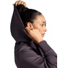 Gaiam Women’s Hudson Hoodie, Relaxed Fit, Stretch Cool Touch Fabric(Shadow)